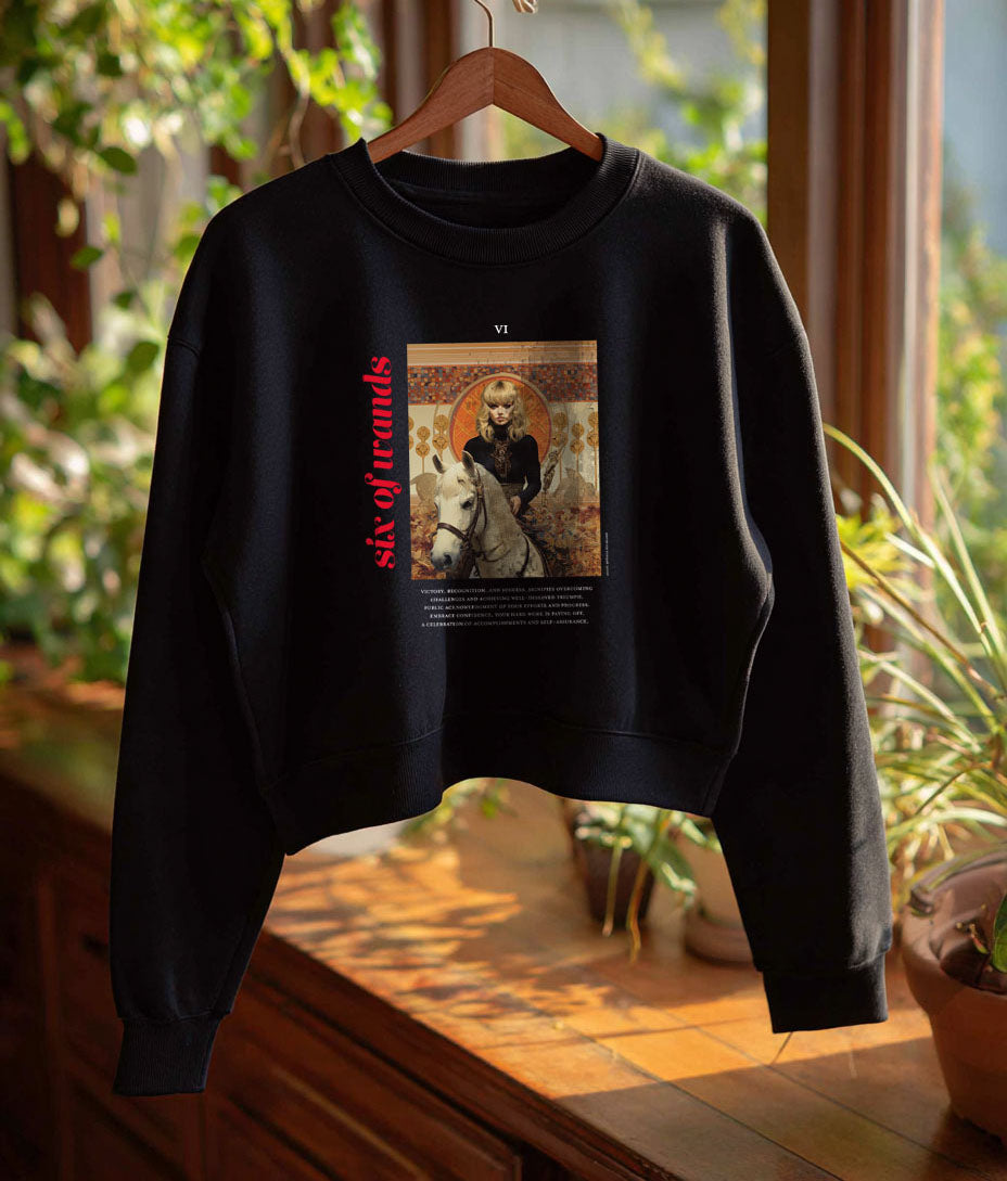 Cropped Sweatshirt: The Light Star Collection