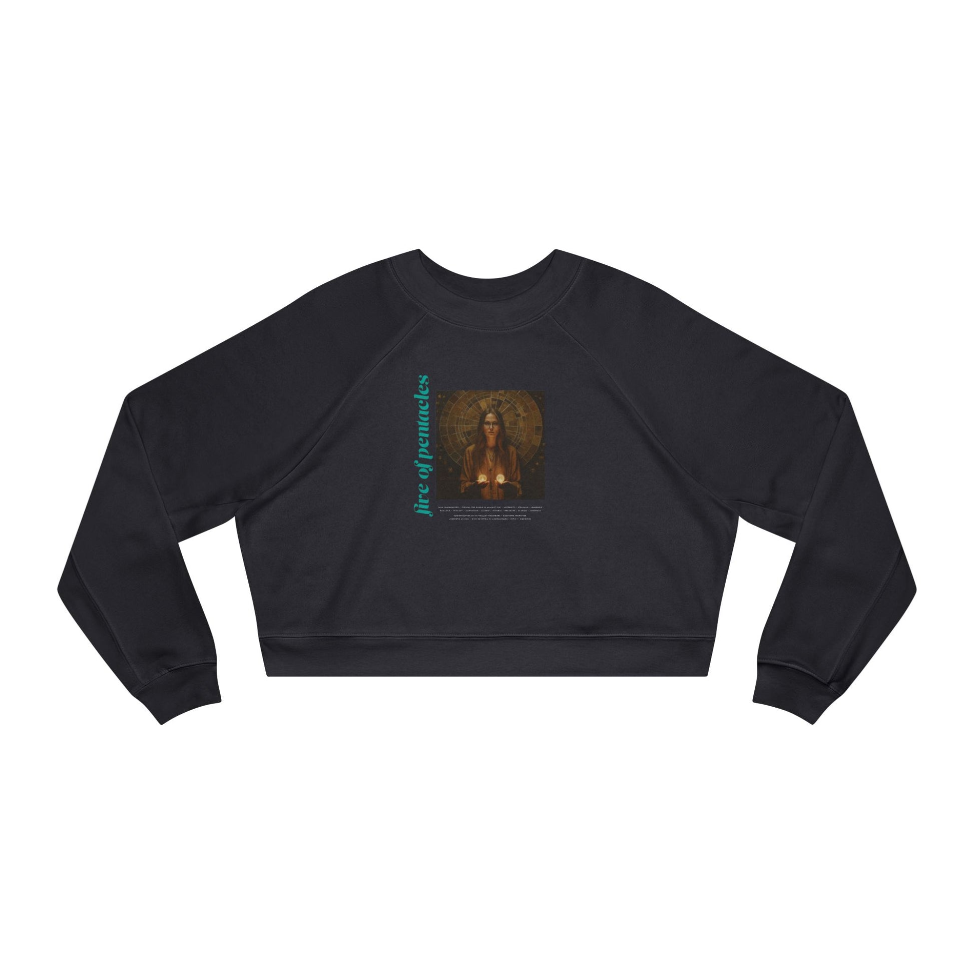 The Five of Pentacles - Cropped Sweatshirt