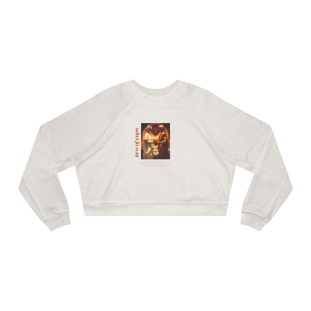 Two of Cups: Light Star Collection - Cropped Sweatshirt