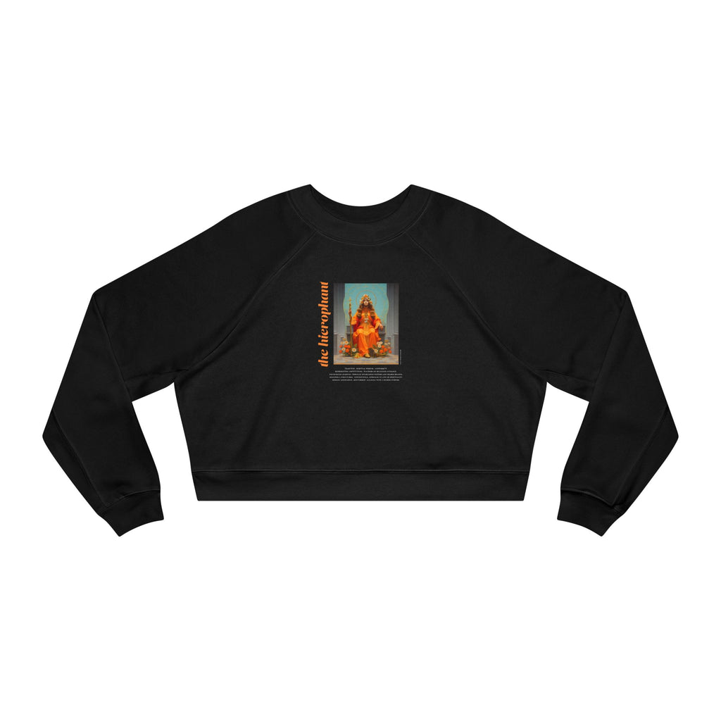 The Hierophant: Light Star Collection - Cropped Sweatshirt
