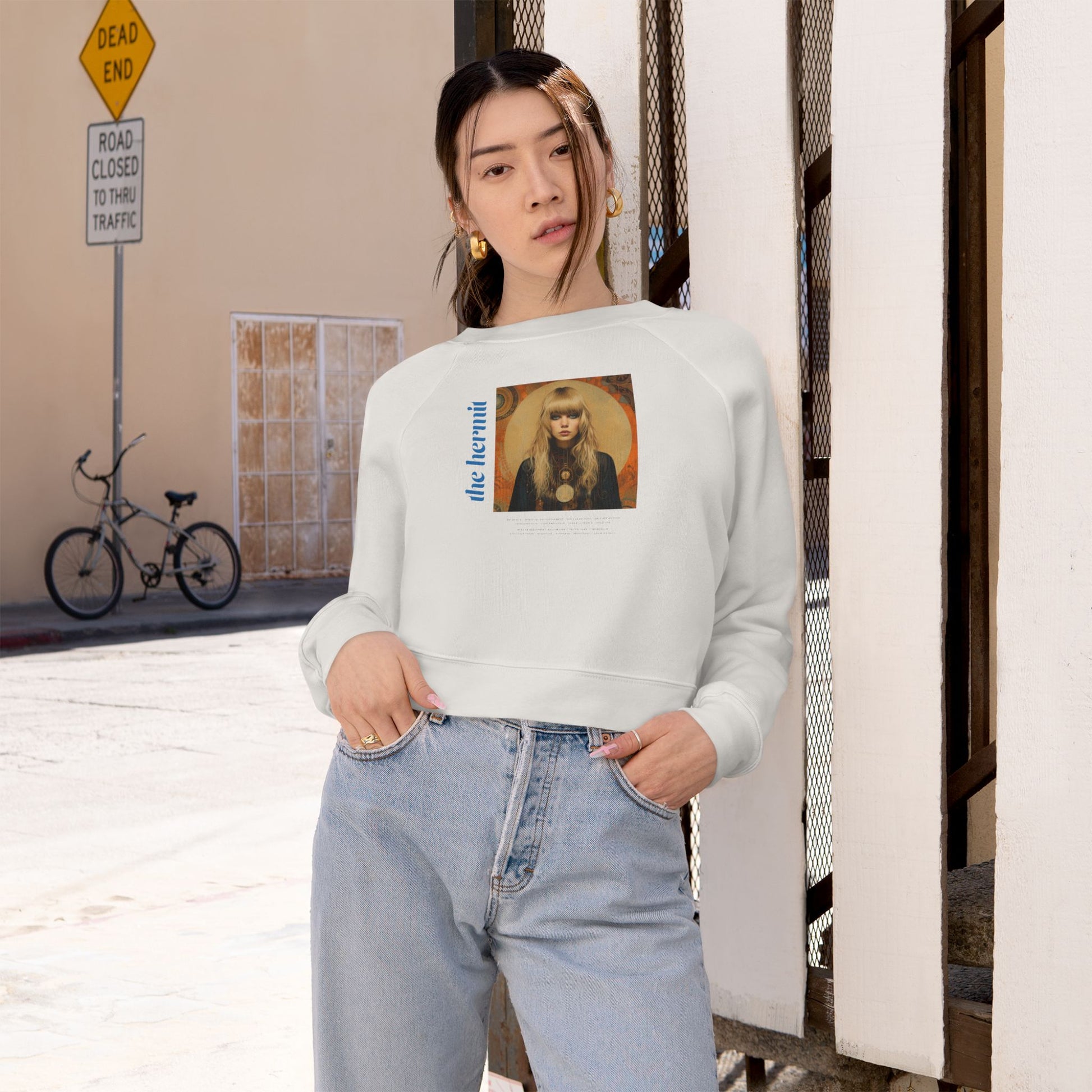 The Hermit - Cropped Sweatshirt