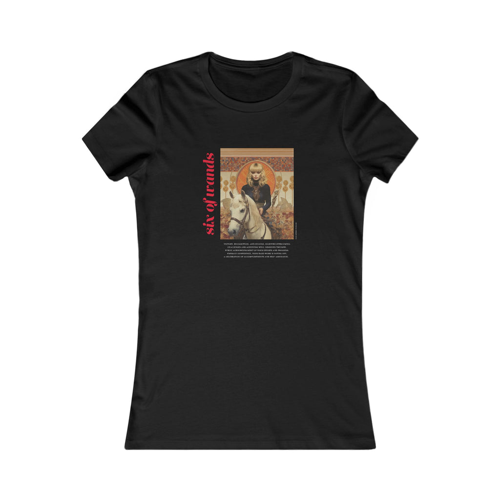Six of Wands: Light Star Collection - Contoured Fit Tee