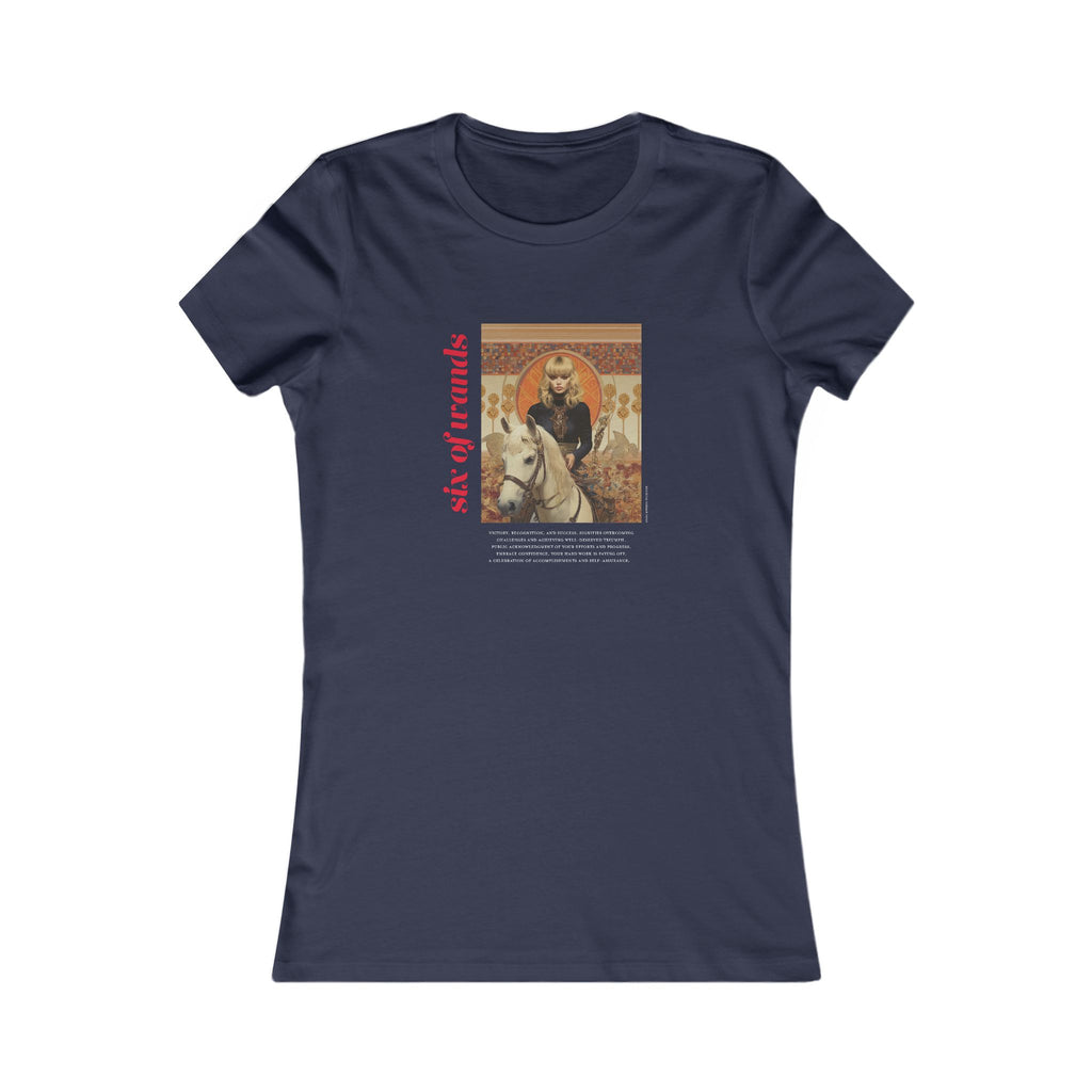 Six of Wands: Light Star Collection - Contoured Fit Tee