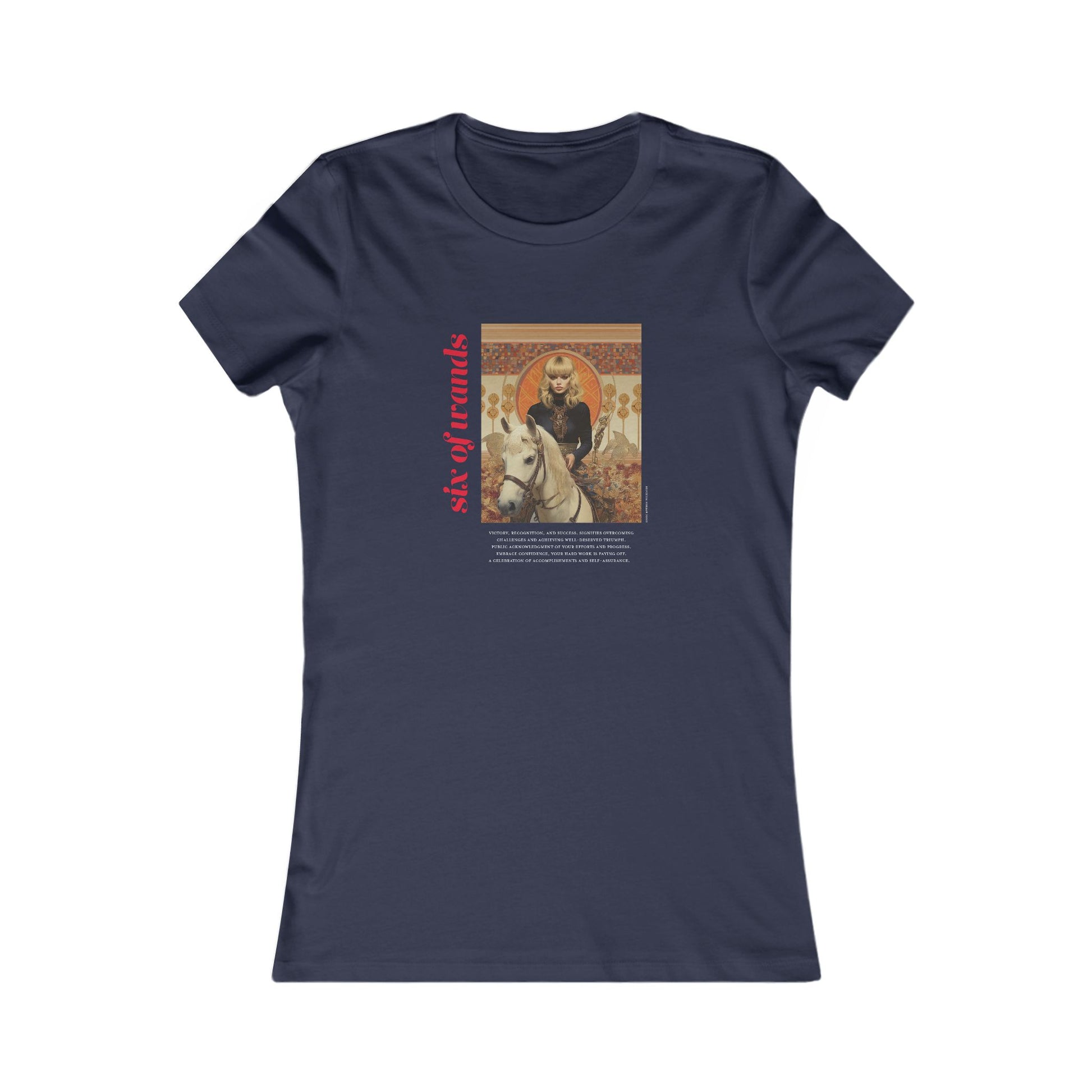 Six of Wands: Light Star Collection - Contoured Fit Tee