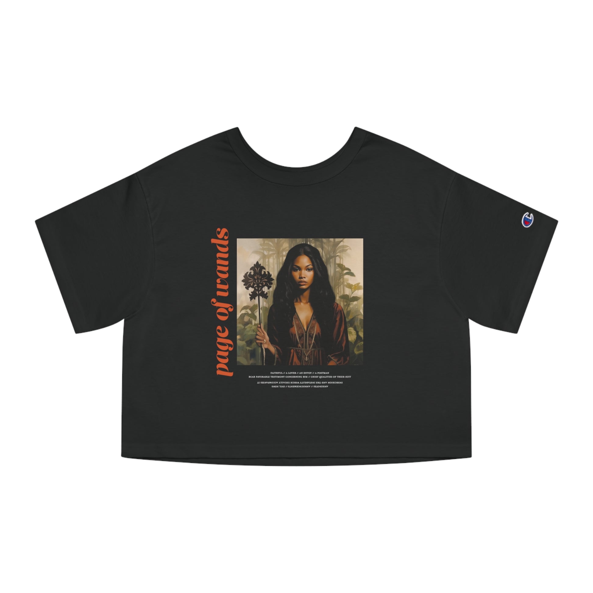 Page of Wands - Cropped Tee