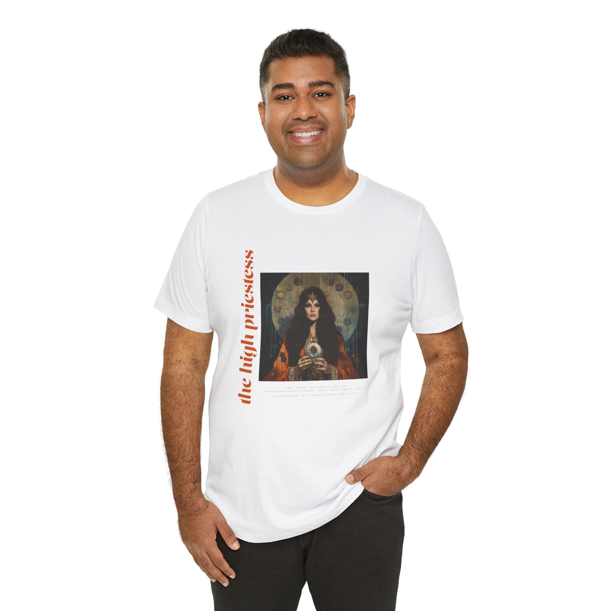 The High Priestess card - Unisex Tee