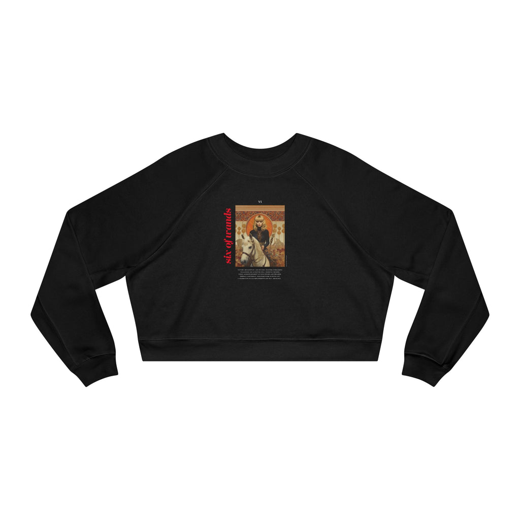 Six of Wands: Light Star Collection - Cropped Sweatshirt