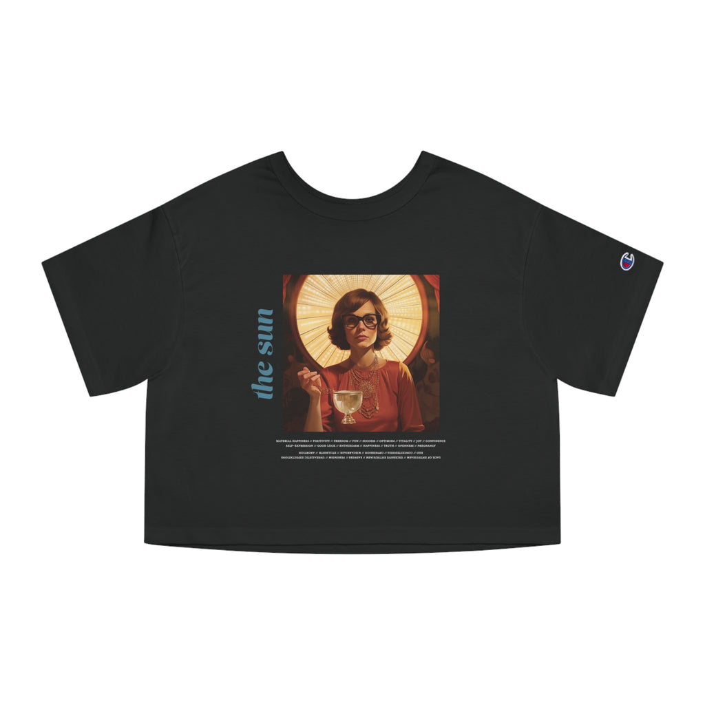 The Sun - Cropped Tee