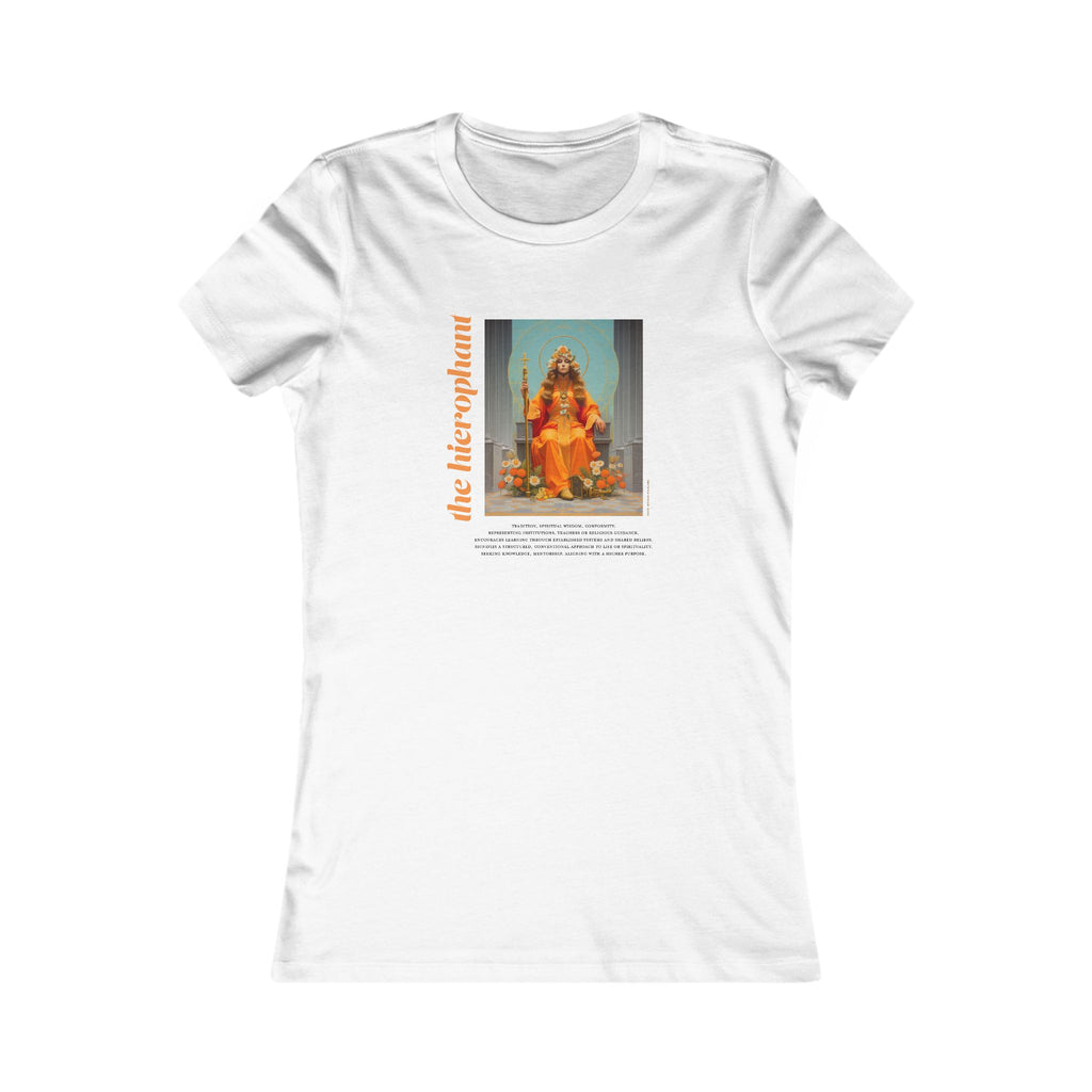The Hierophant: Light Star Collection - Contoured Fit Tee