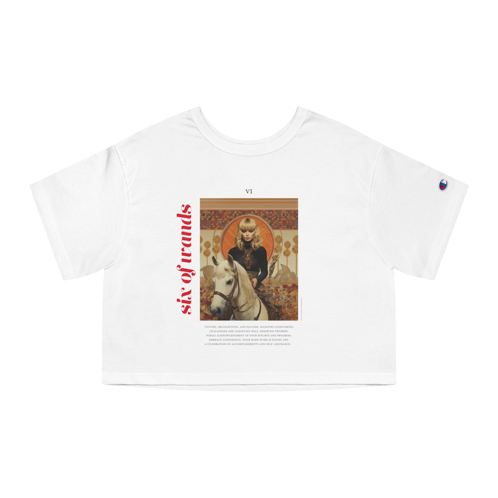 Six of Wands: Light Star Collection - Cropped Tee