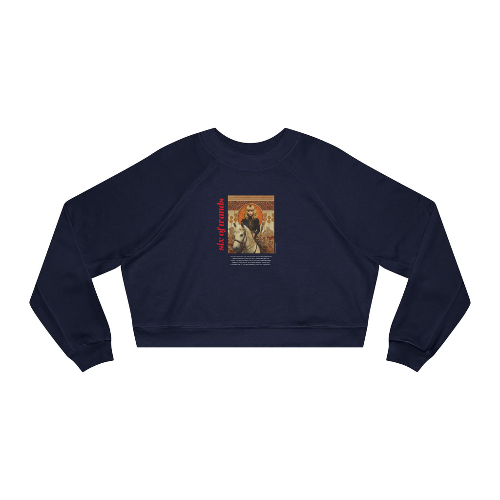 Six of Wands: Light Star Collection - Cropped Sweatshirt