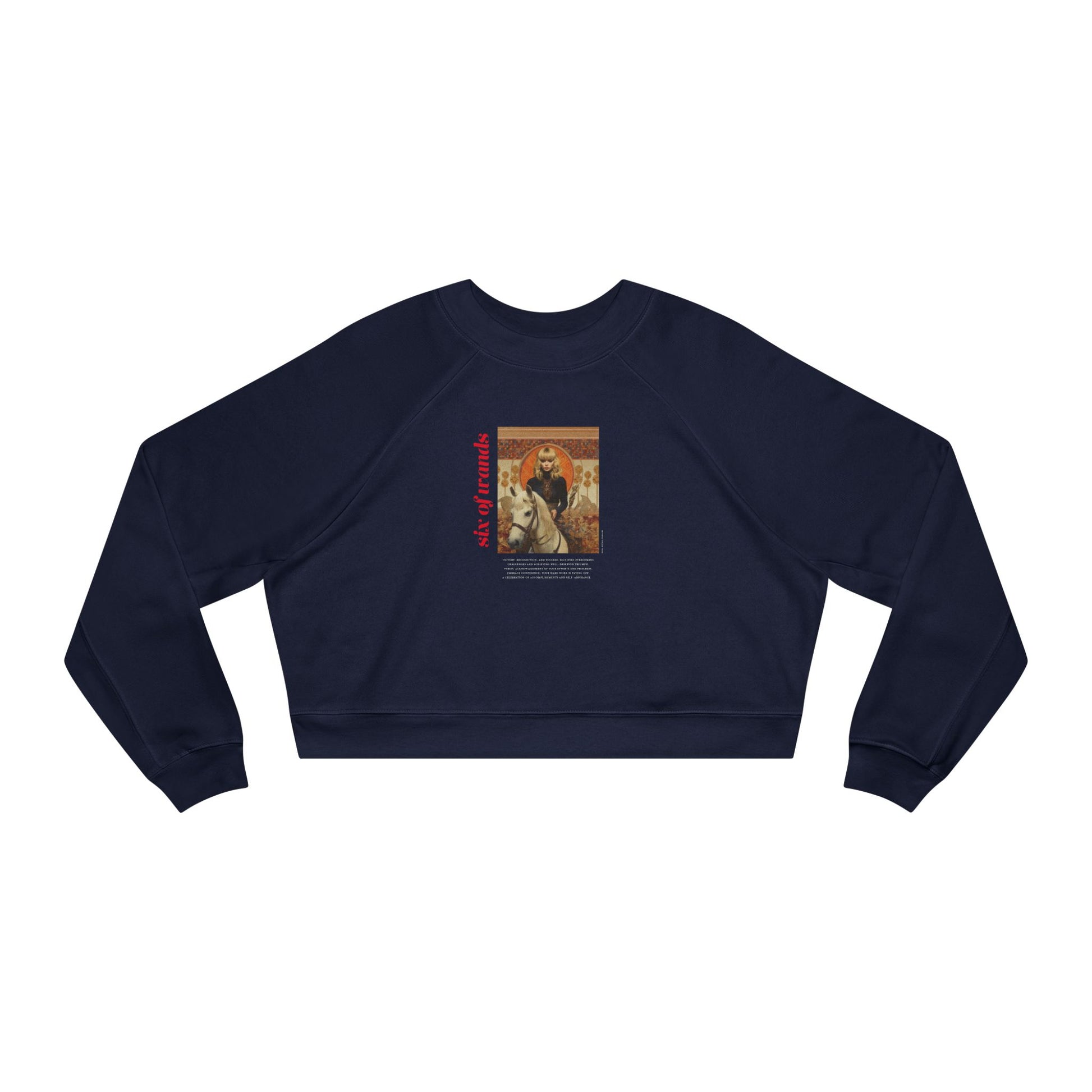 Six of Wands: Light Star Collection - Cropped Sweatshirt