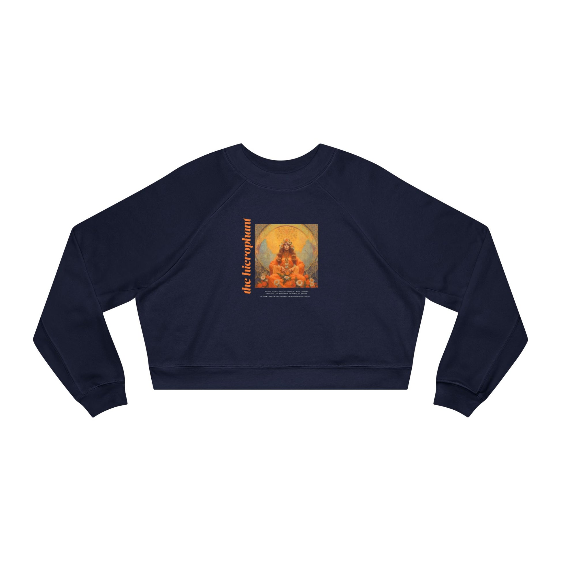 The Hierophant - Cropped Sweatshirt