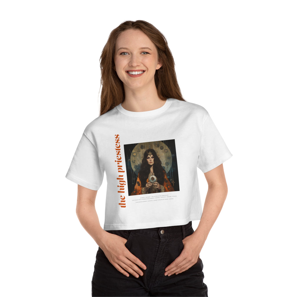 The High Priestess - Cropped Tee