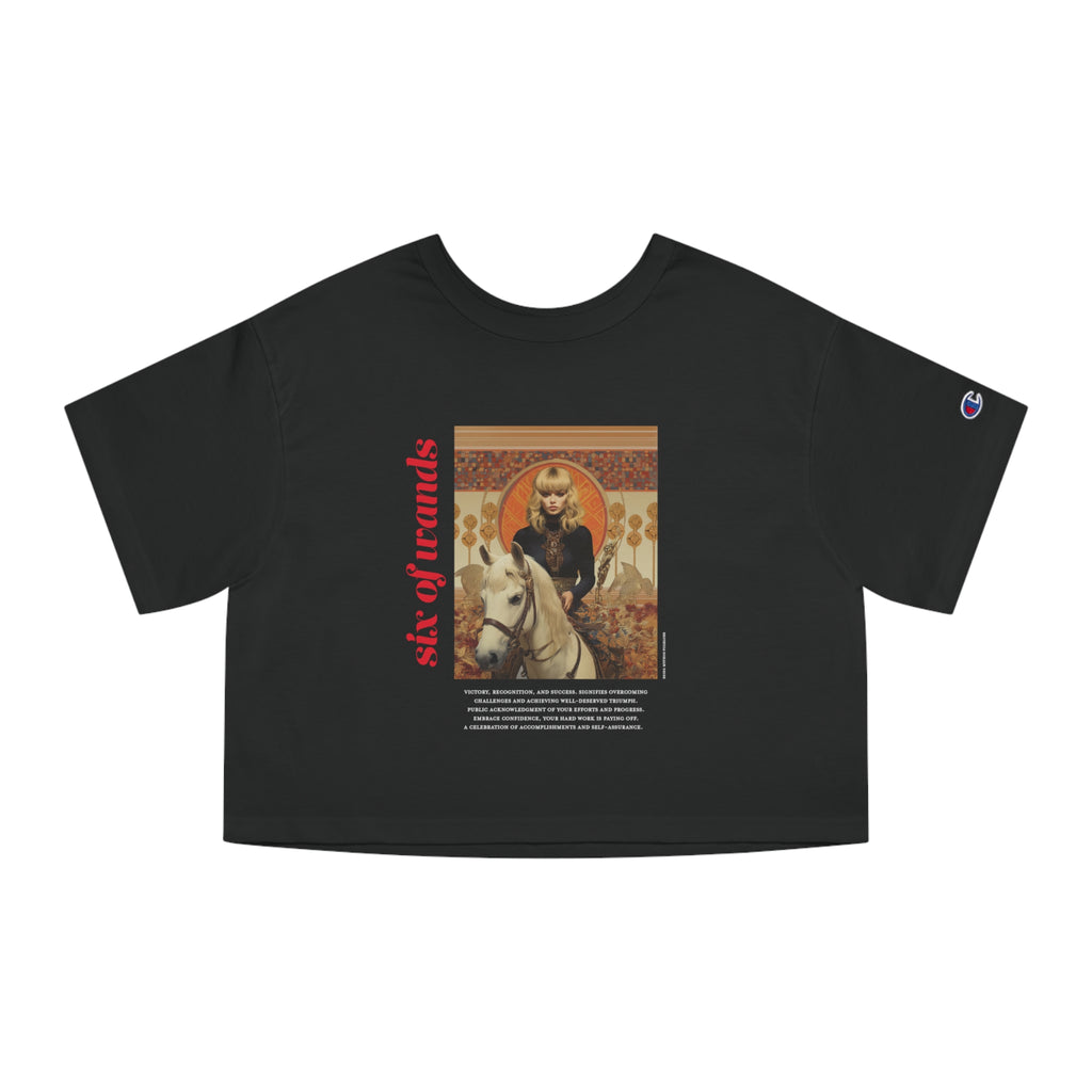 Six of Wands: Light Star Collection - Cropped Tee