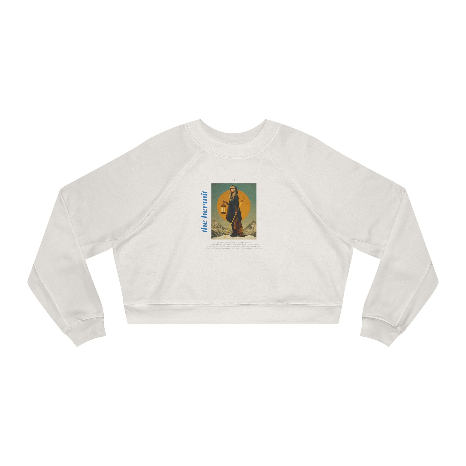 The Hermit: Light Star Collection - Cropped Sweatshirt