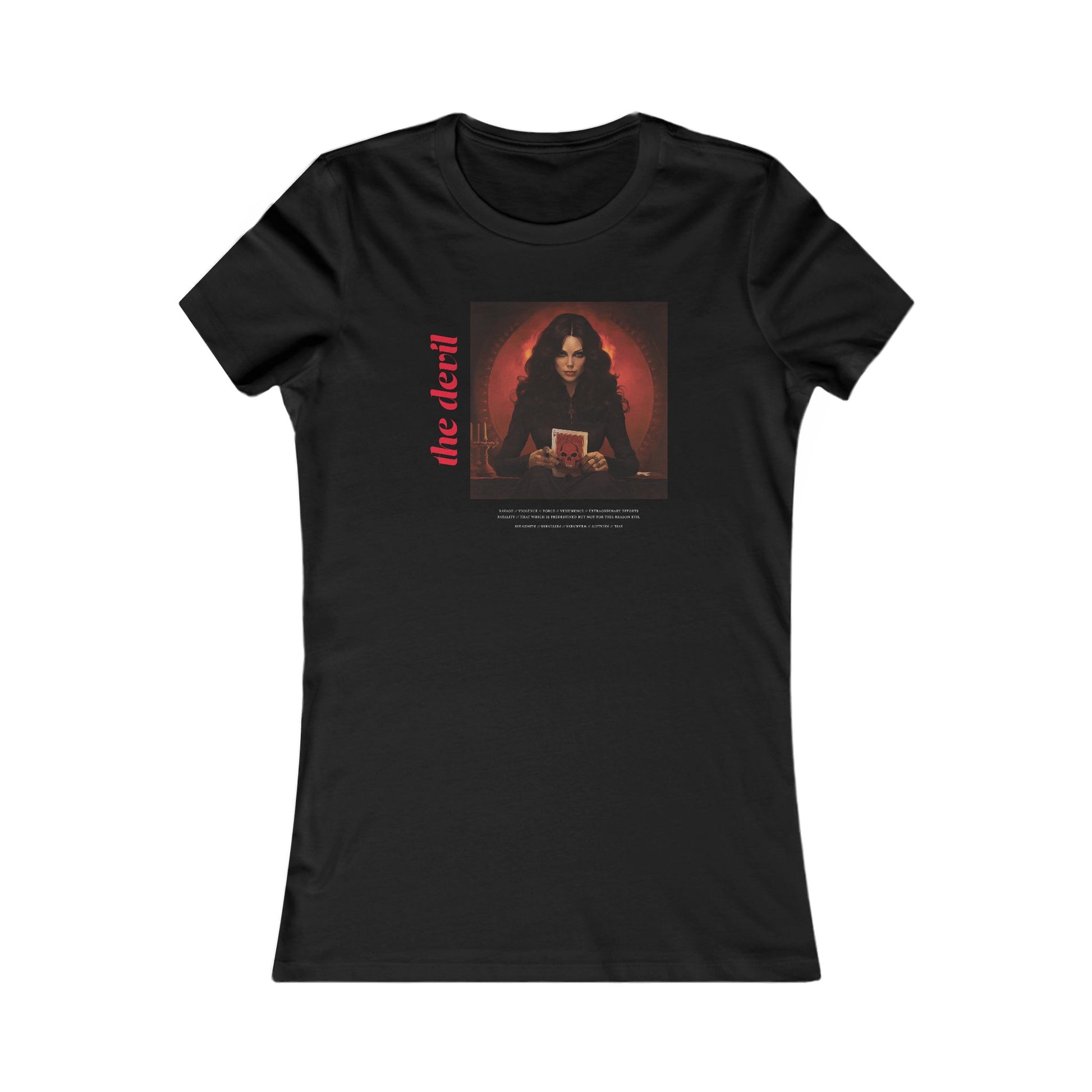 The Devil - Contoured Fit Tee