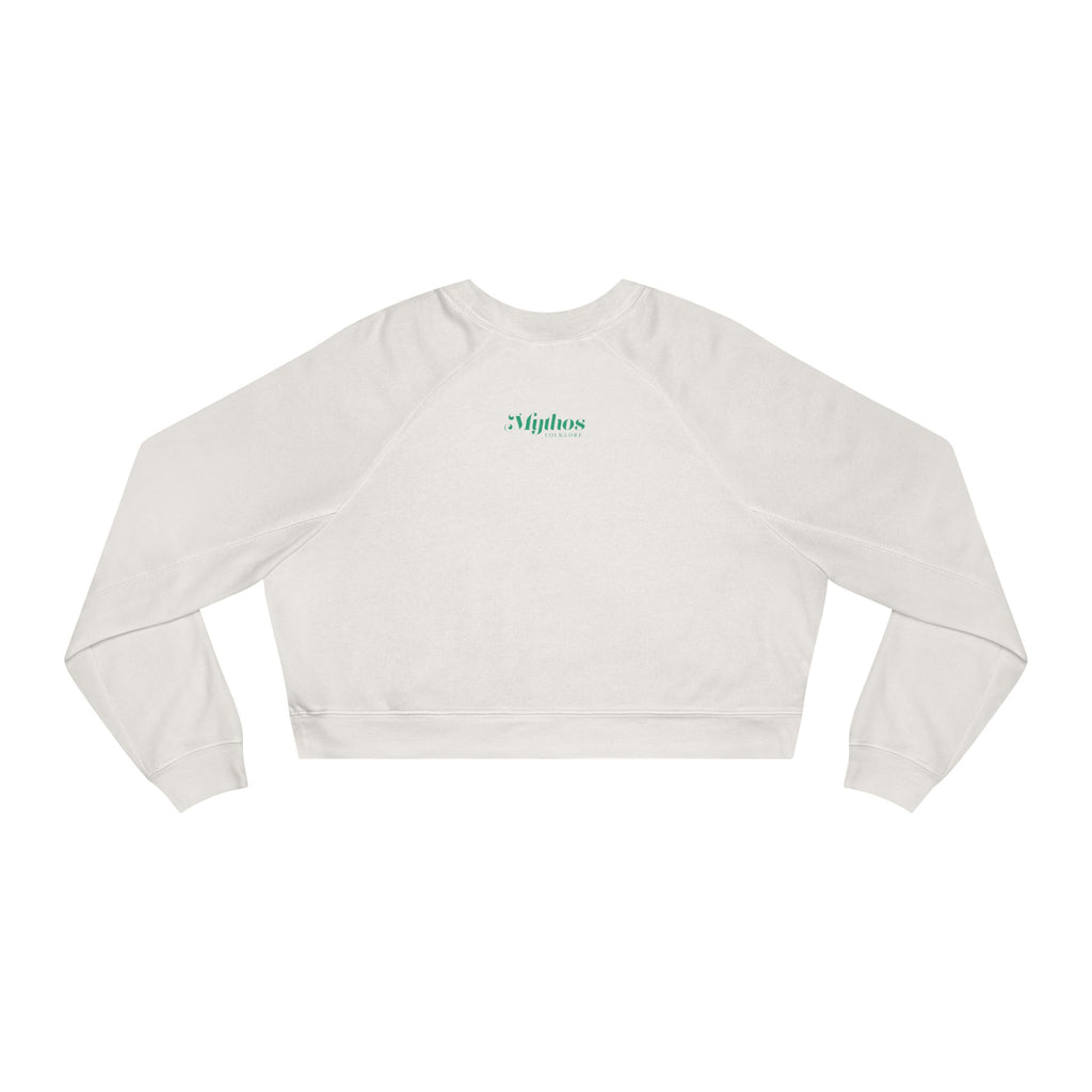 Ten of Pentacles: Light Star Collection - Cropped Sweatshirt
