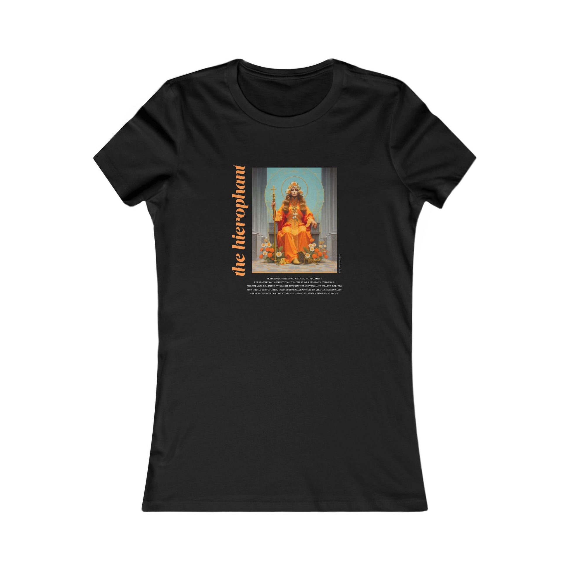 The Hierophant: Light Star Collection - Contoured Fit Tee