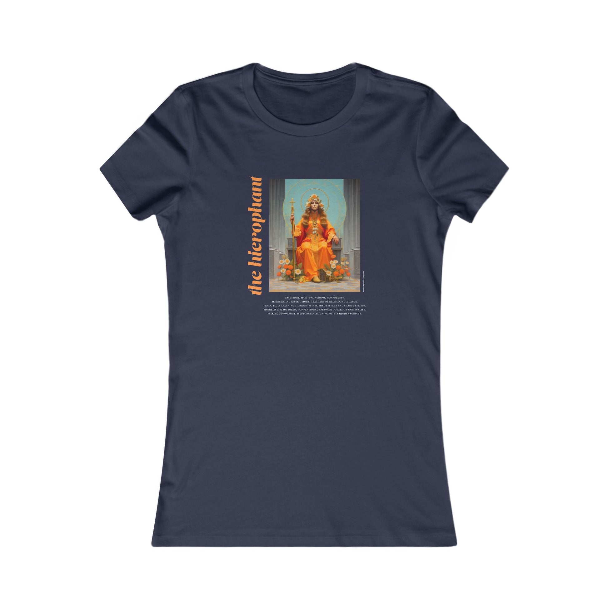 The Hierophant: Light Star Collection - Contoured Fit Tee