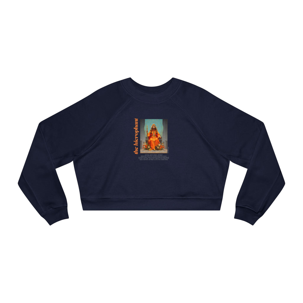 The Hierophant: Light Star Collection - Cropped Sweatshirt