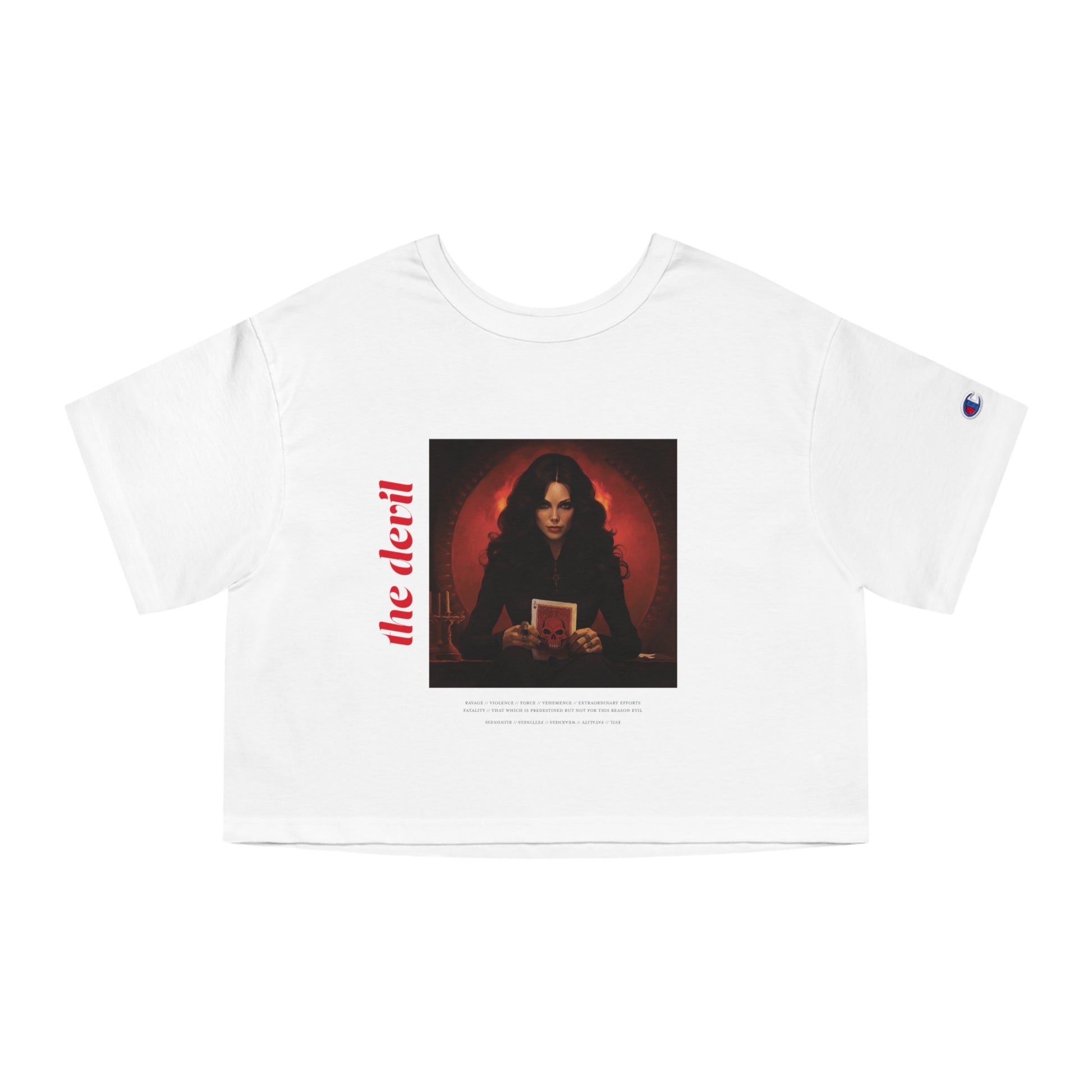 The Devil - Cropped Tee