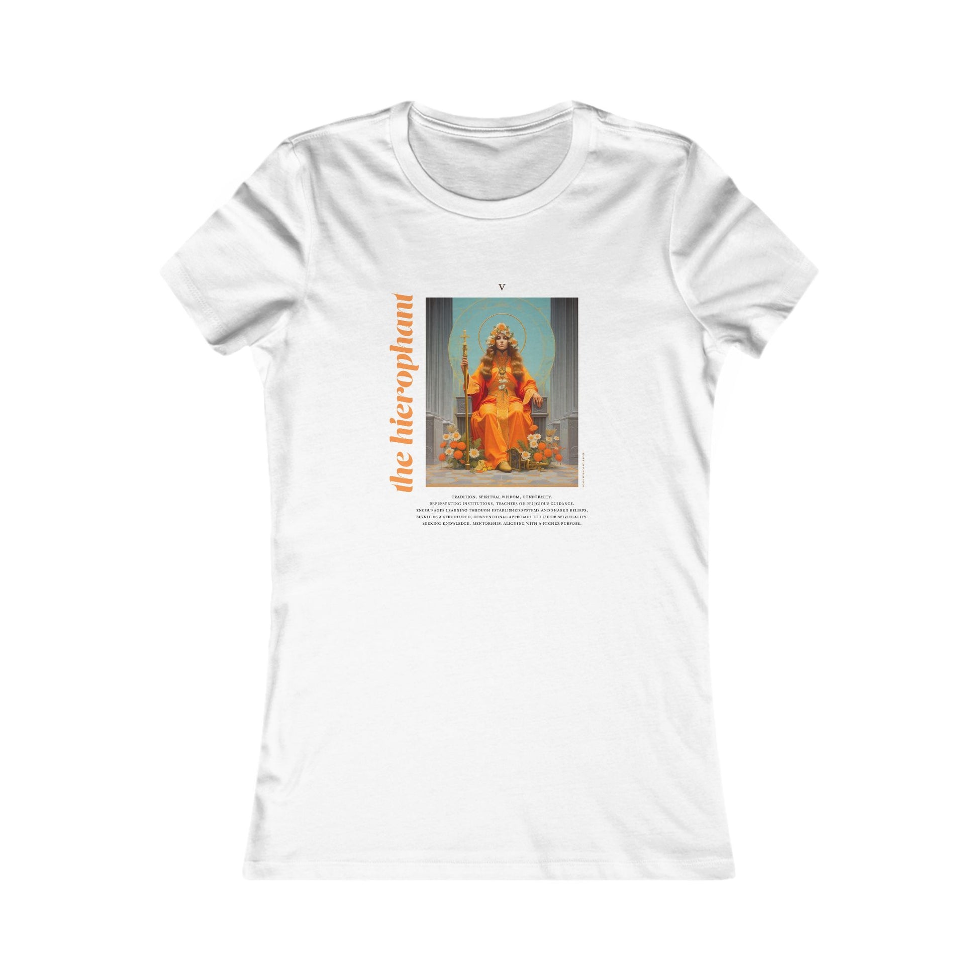 The Hierophant: Light Star Collection - Contoured Fit Tee