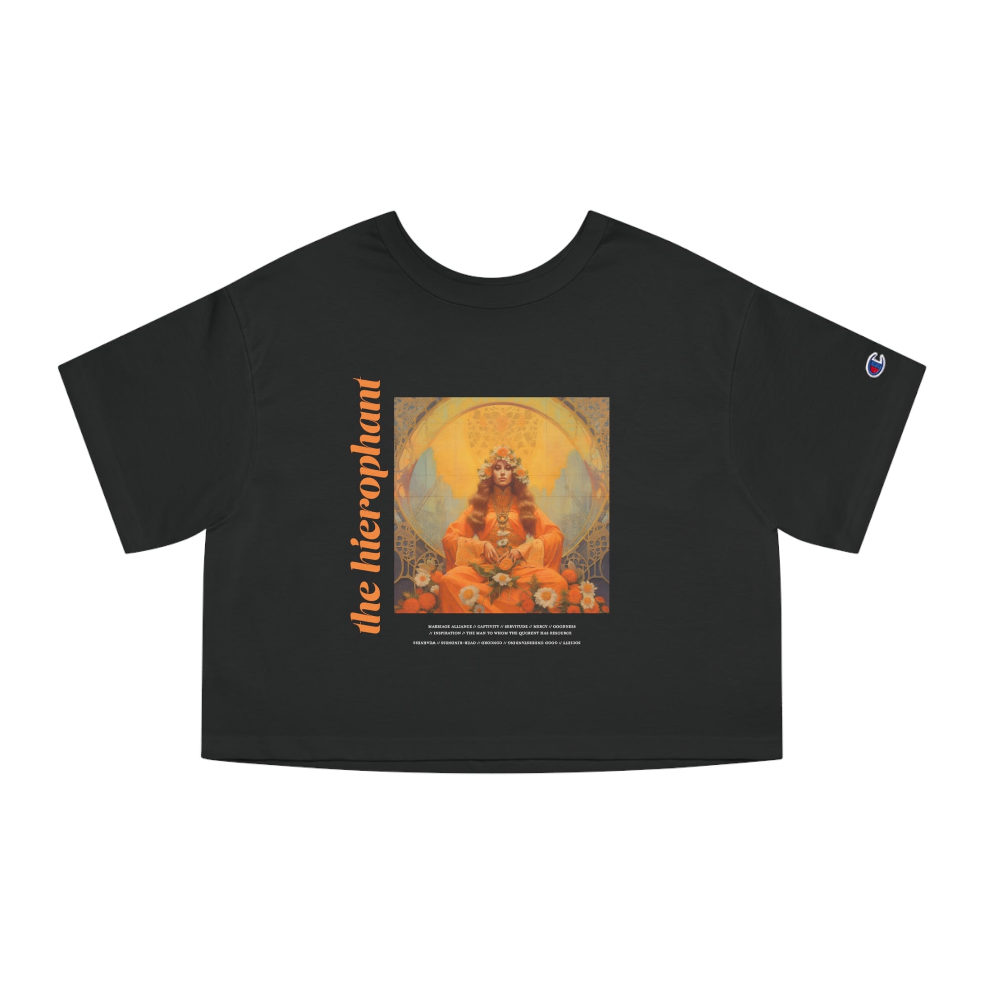 The Hierophant - Cropped Tee