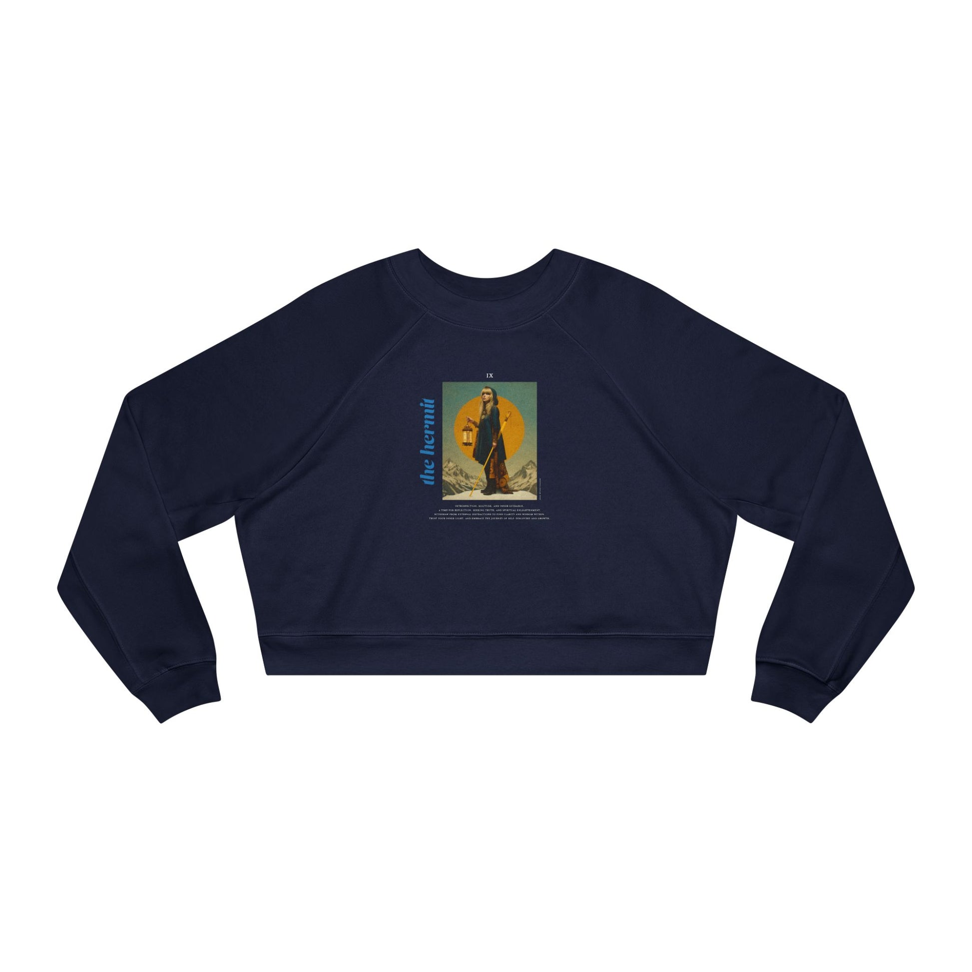 The Hermit: Light Star Collection - Cropped Sweatshirt