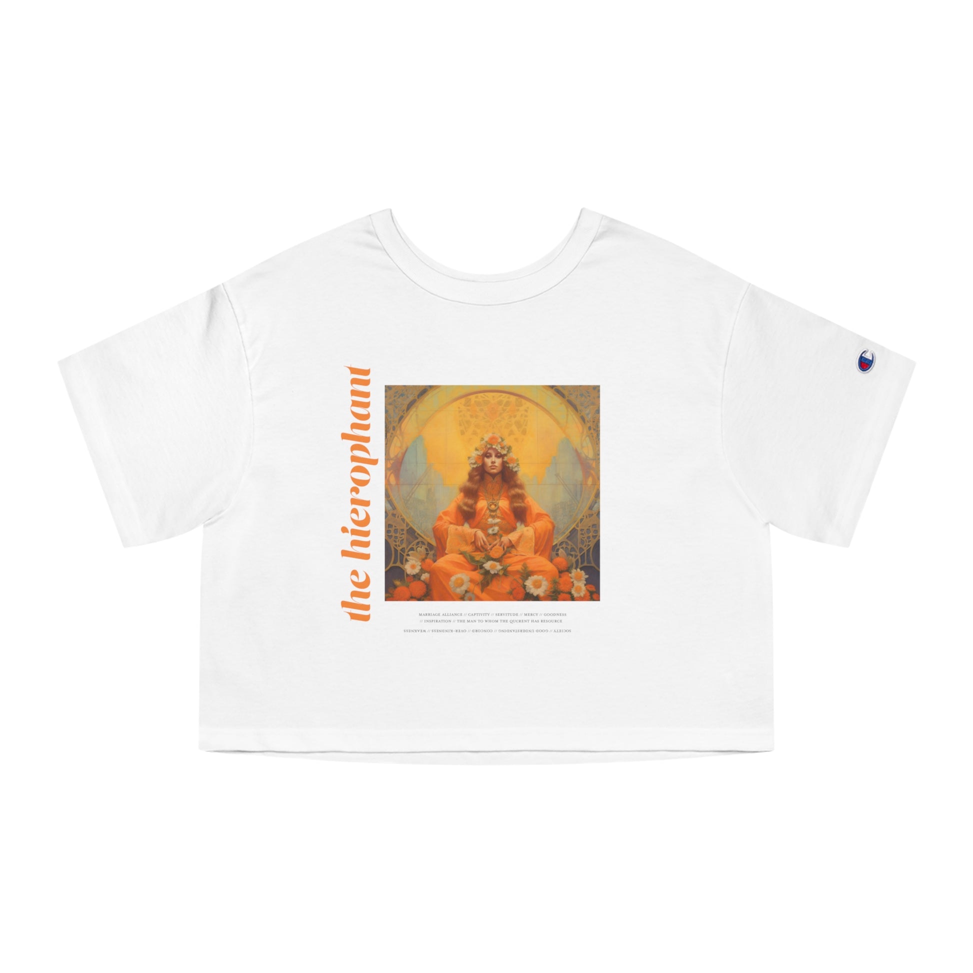 The Hierophant - Cropped Tee