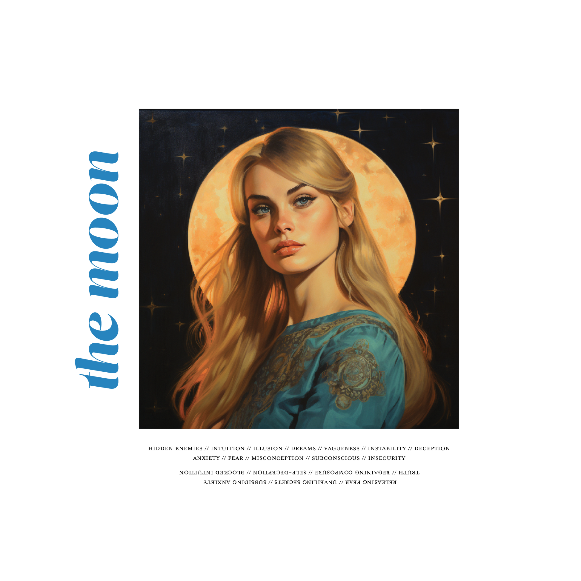 The Moon - Contoured Fit Tee