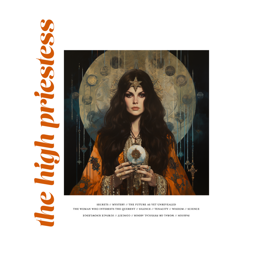 The High Priestess - Cropped Tee