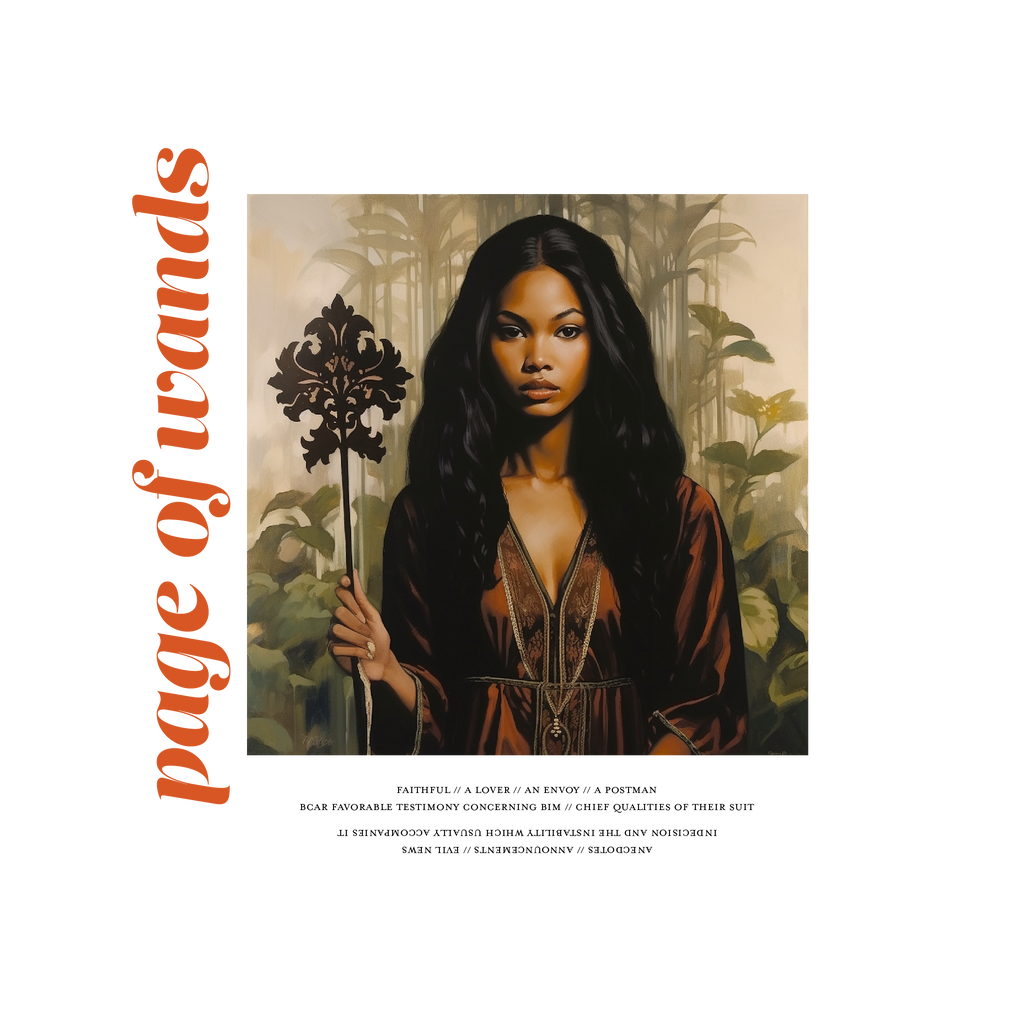 Page of Wands - Cropped Tee