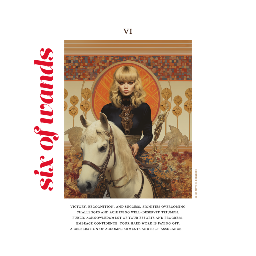 Six of Wands: Light Star Collection - Contoured Fit Tee