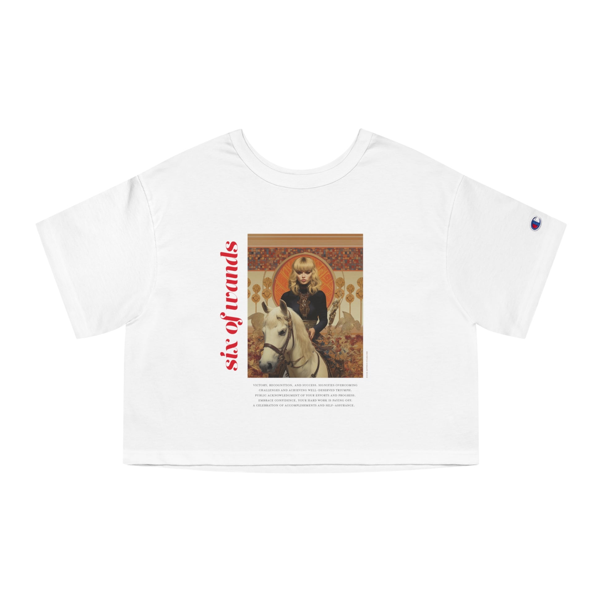 Six of Wands: Light Star Collection - Cropped Tee