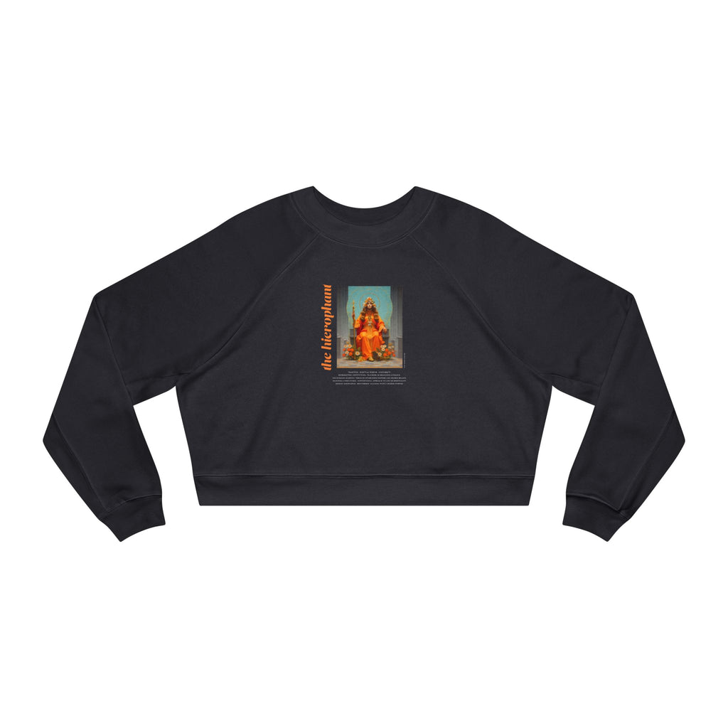 The Hierophant: Light Star Collection - Cropped Sweatshirt