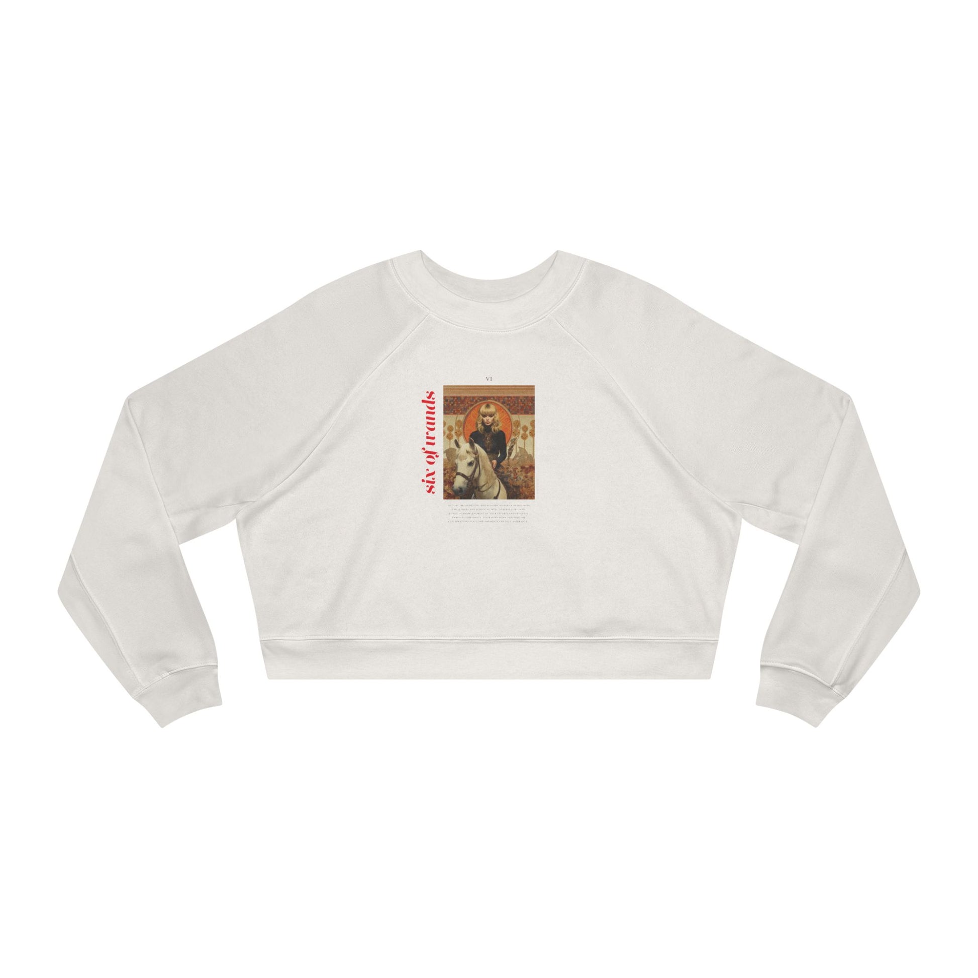 Six of Wands: Light Star Collection - Cropped Sweatshirt