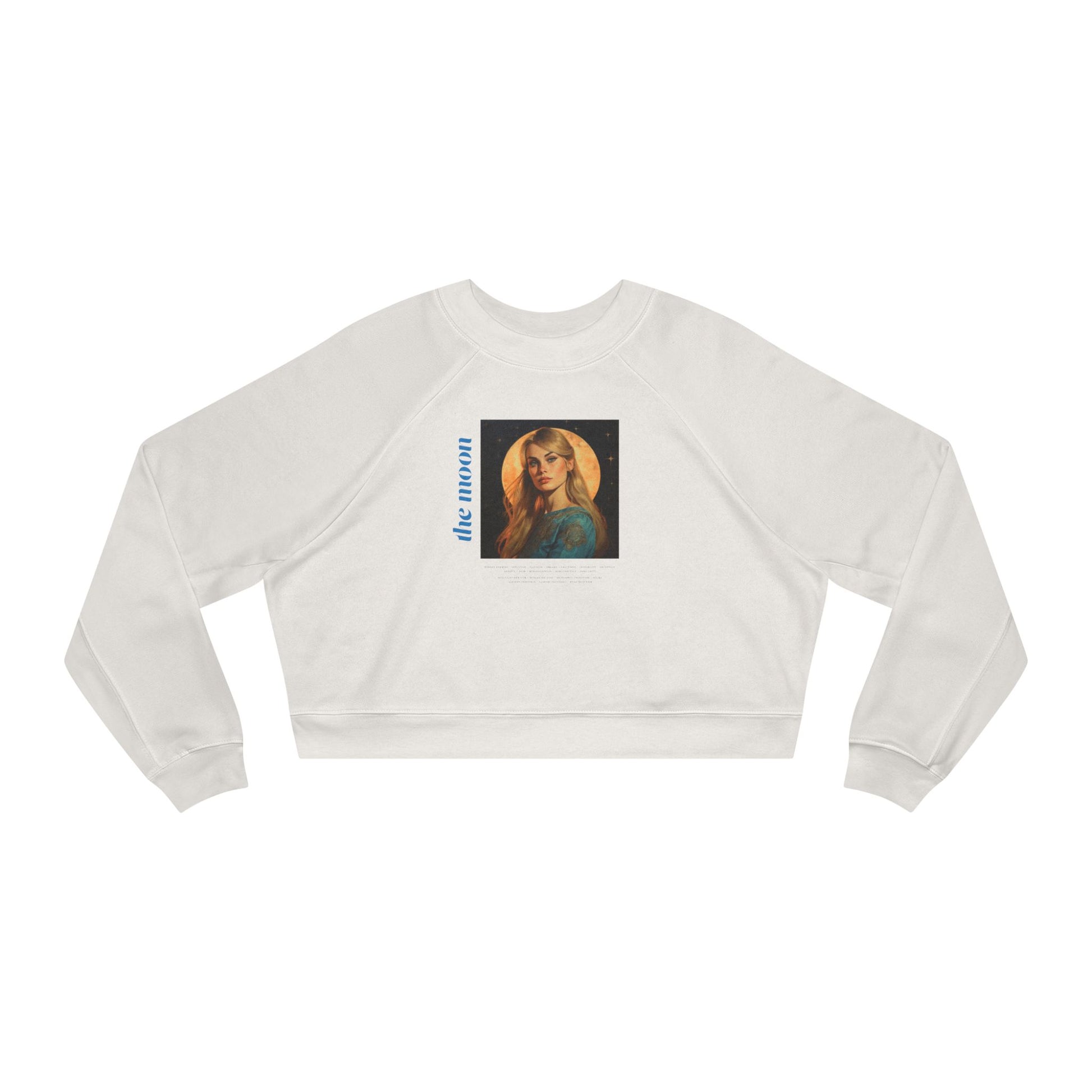 The Moon - Cropped Sweatshirt