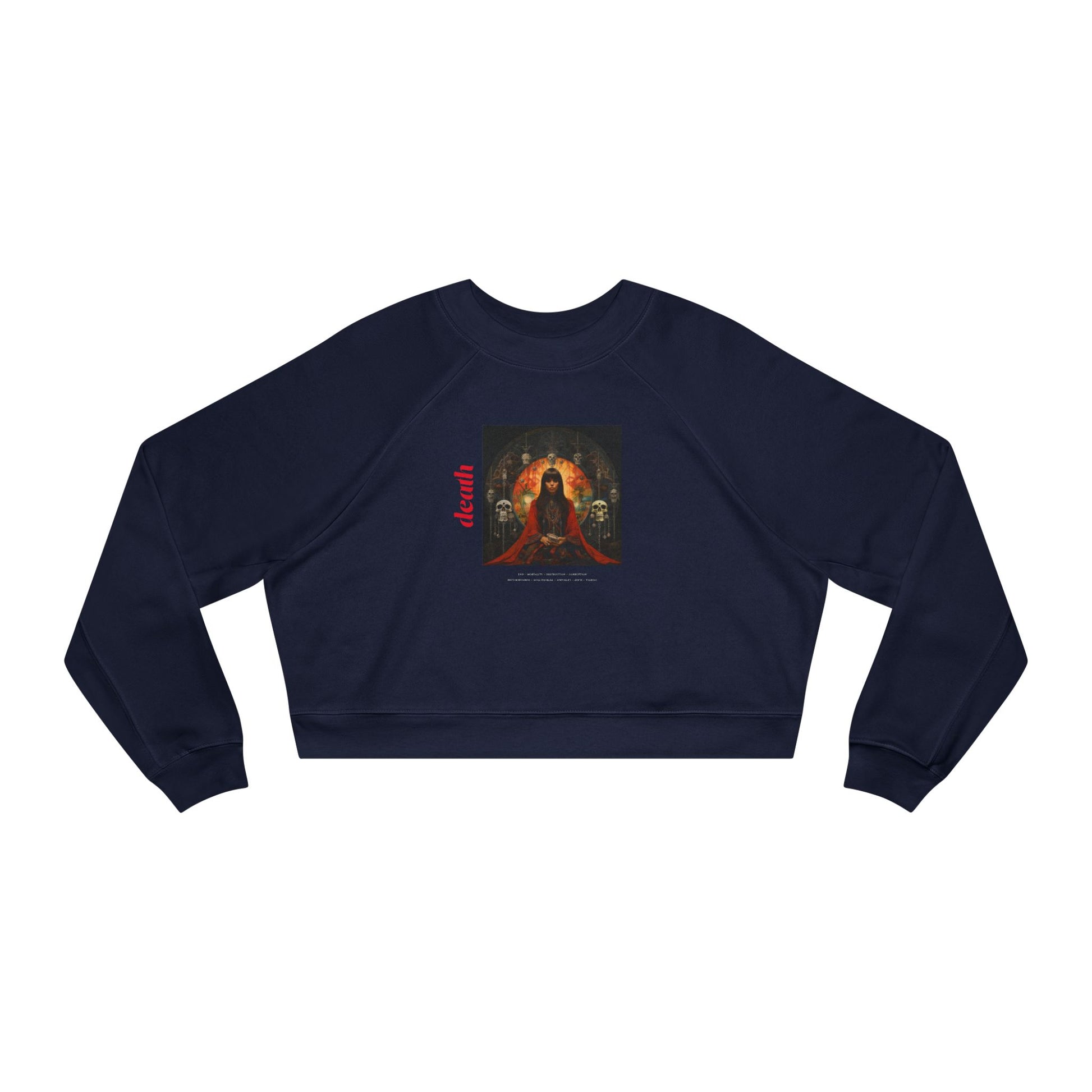 Death - Cropped Sweatshirt