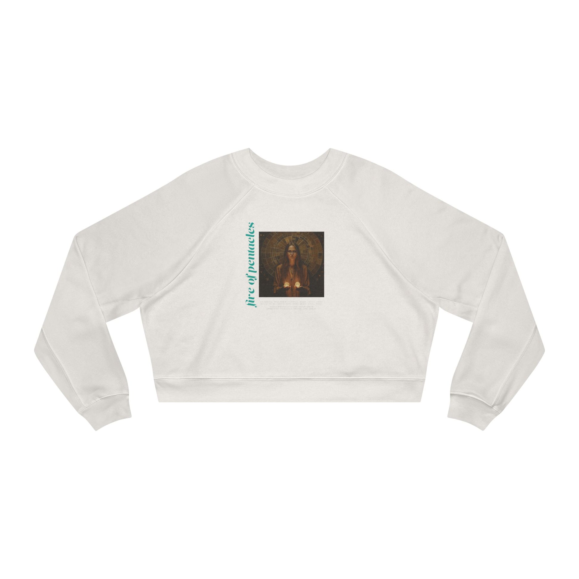 The Five of Pentacles - Cropped Sweatshirt