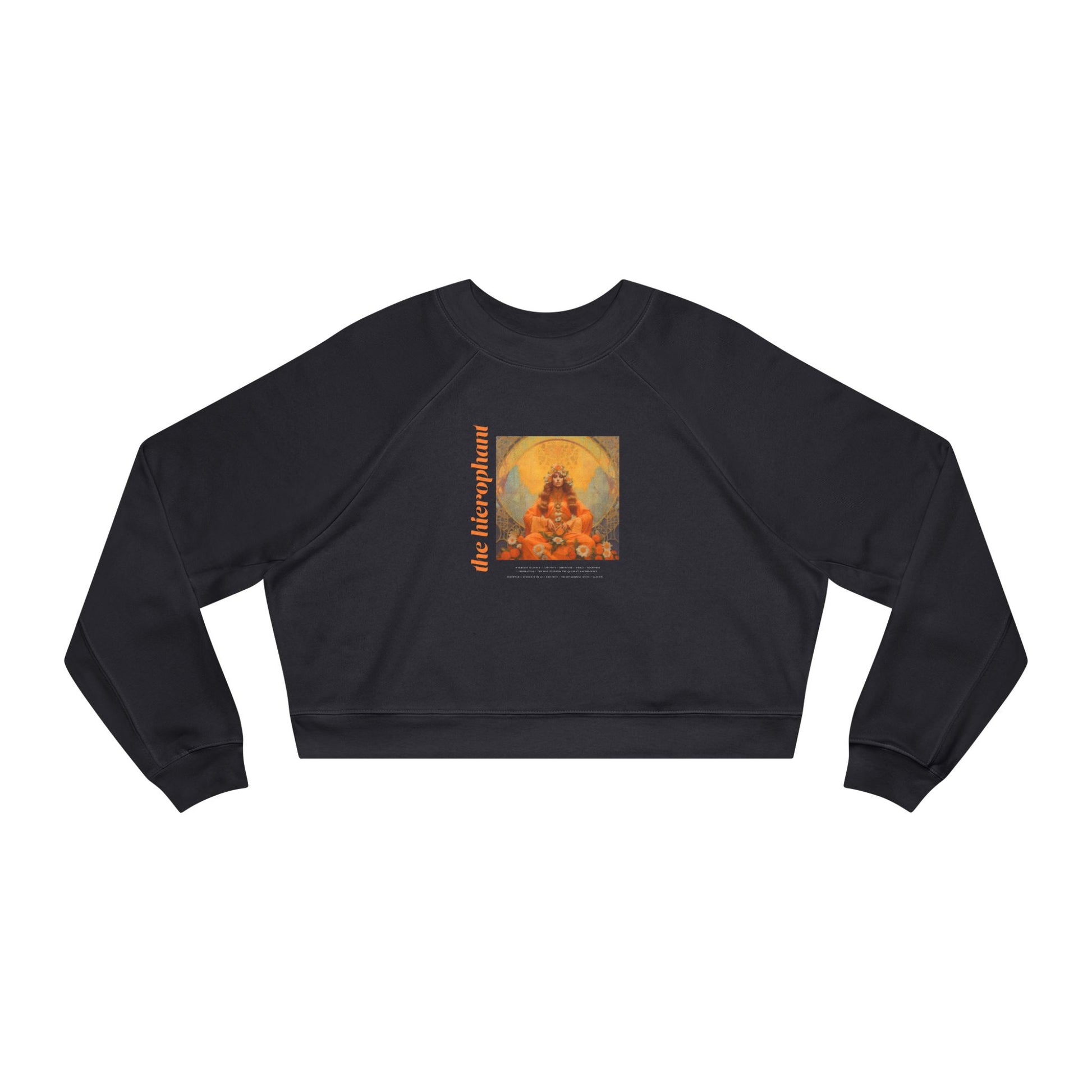 The Hierophant - Cropped Sweatshirt
