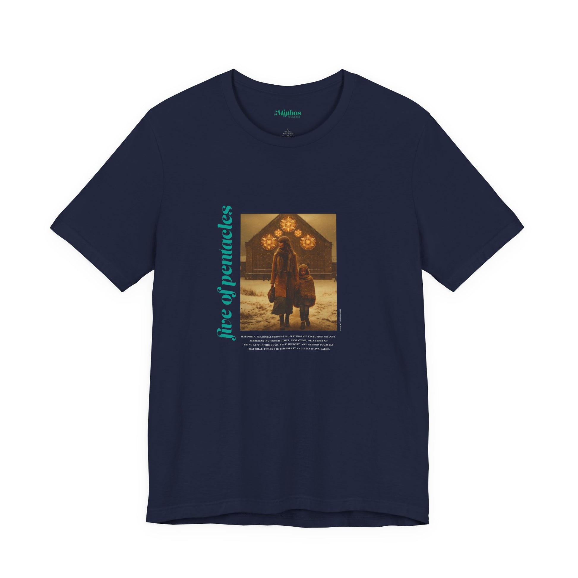 Five of Pentacles: Light Star Collection - Unisex Tee