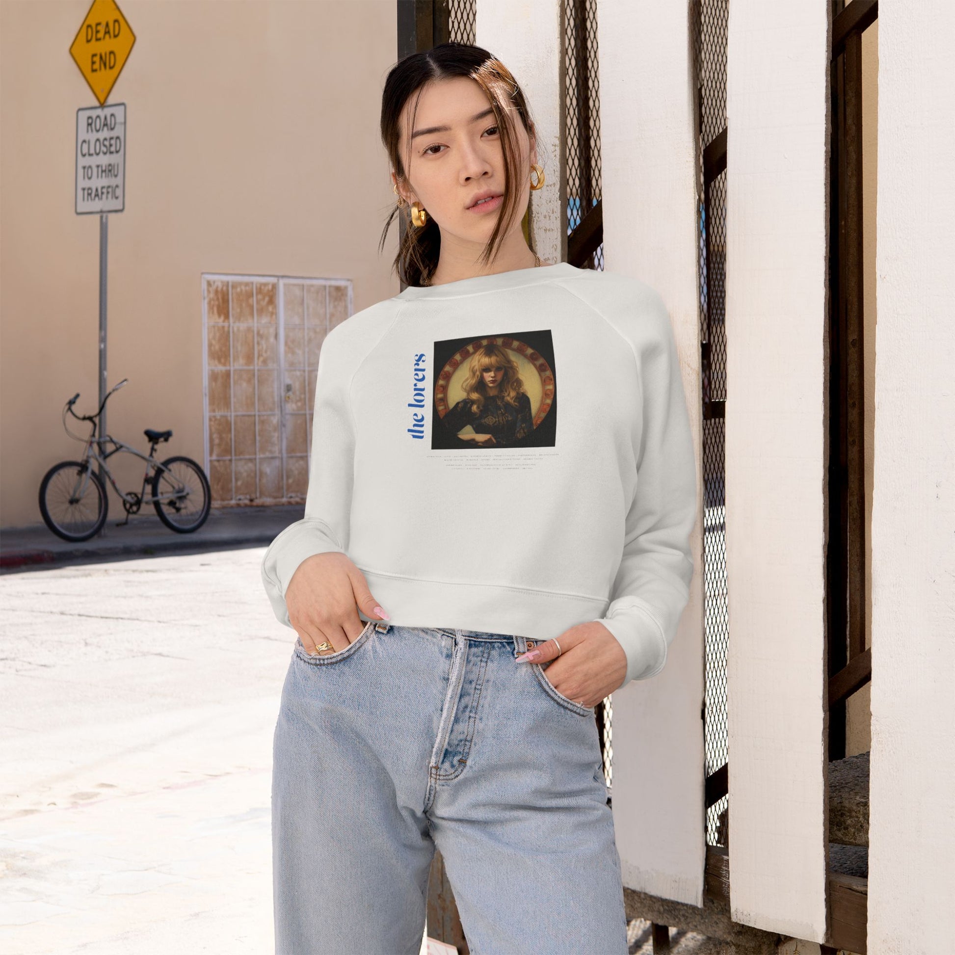 The Lovers - Cropped Sweatshirt