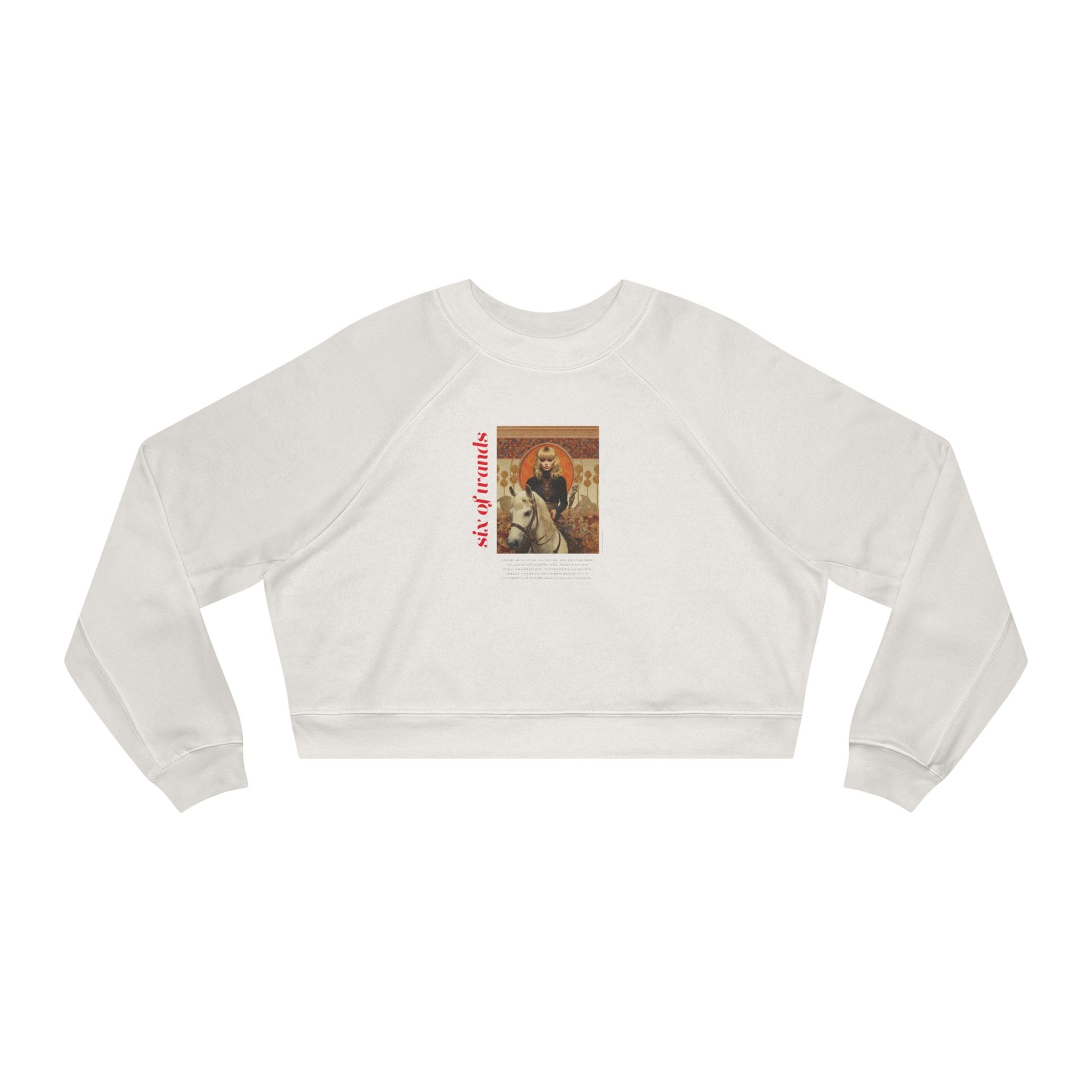 Six of Wands: Light Star Collection - Cropped Sweatshirt
