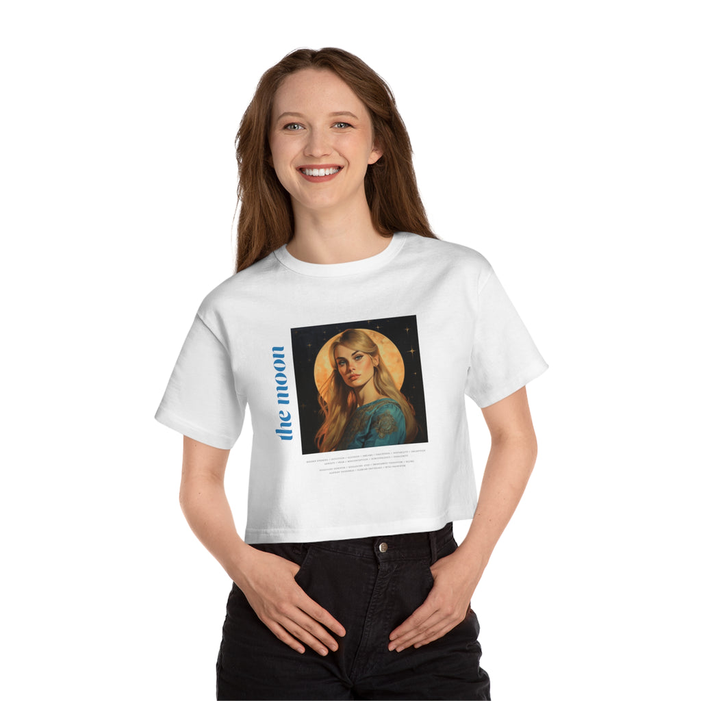 The Moon - Cropped Tee