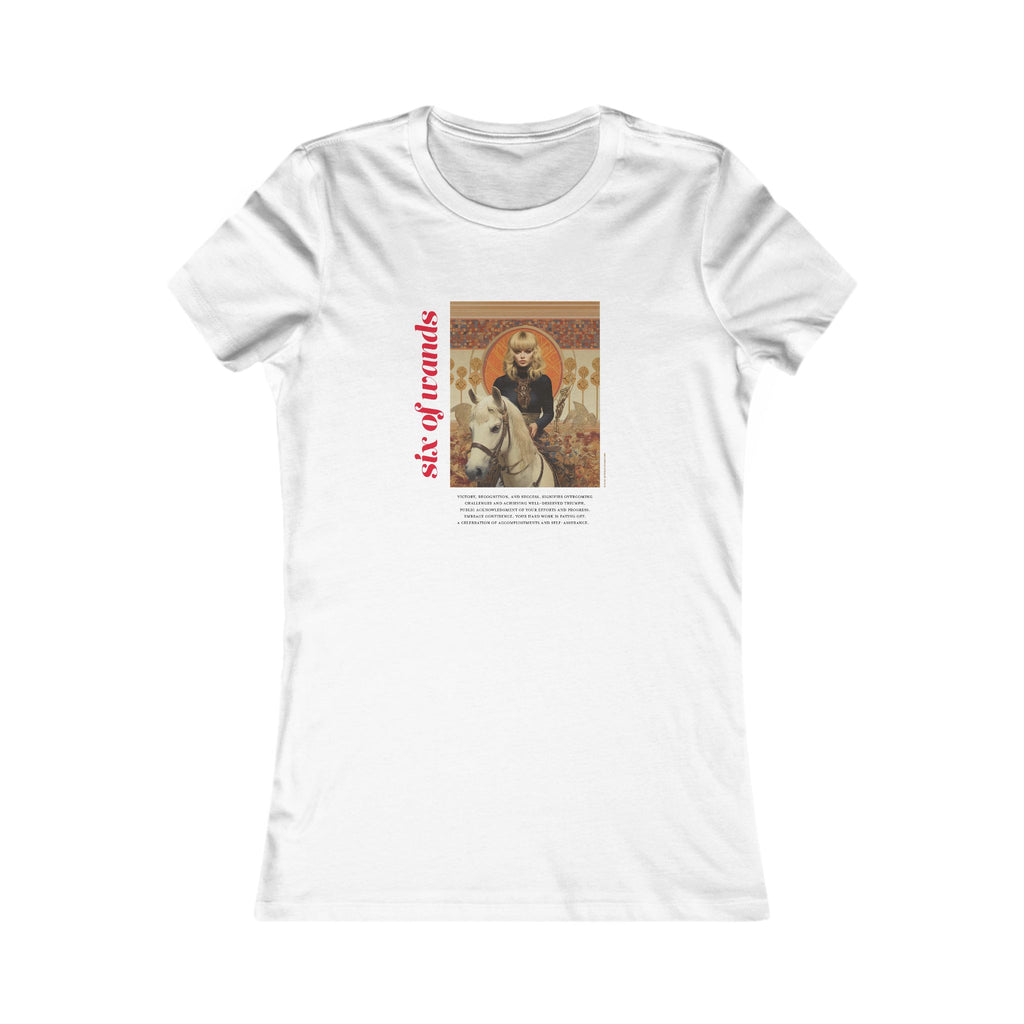 Six of Wands: Light Star Collection - Contoured Fit Tee