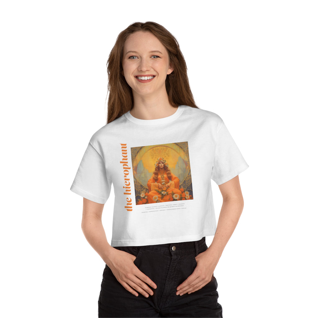 The Hierophant - Cropped Tee