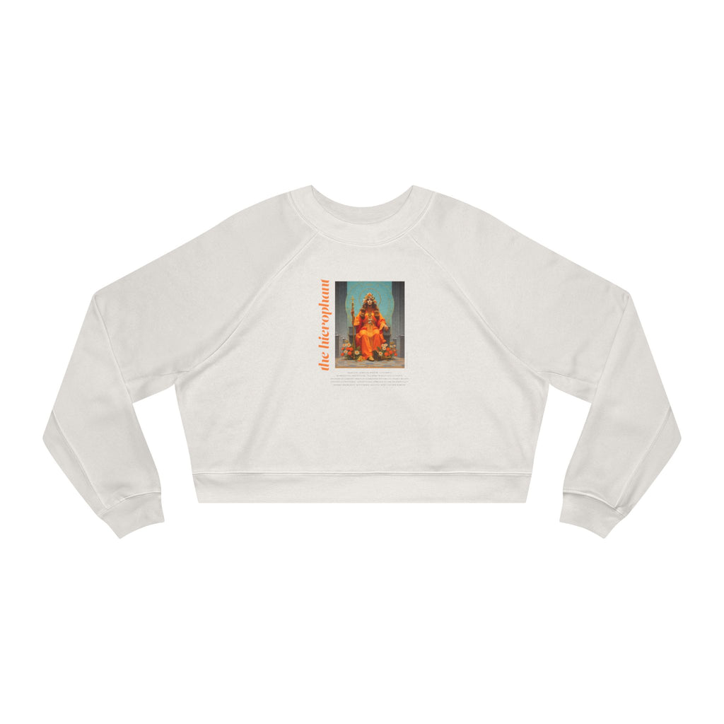 The Hierophant: Light Star Collection - Cropped Sweatshirt