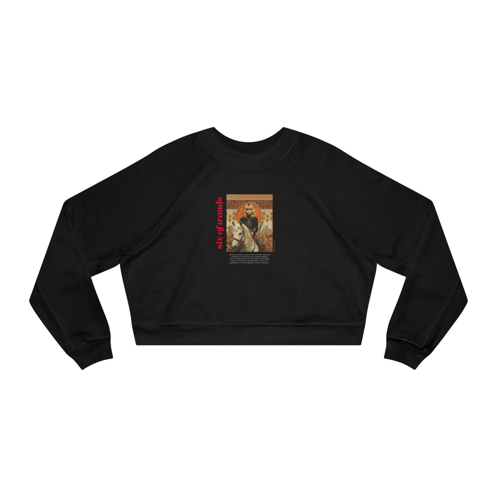 Six of Wands: Light Star Collection - Cropped Sweatshirt
