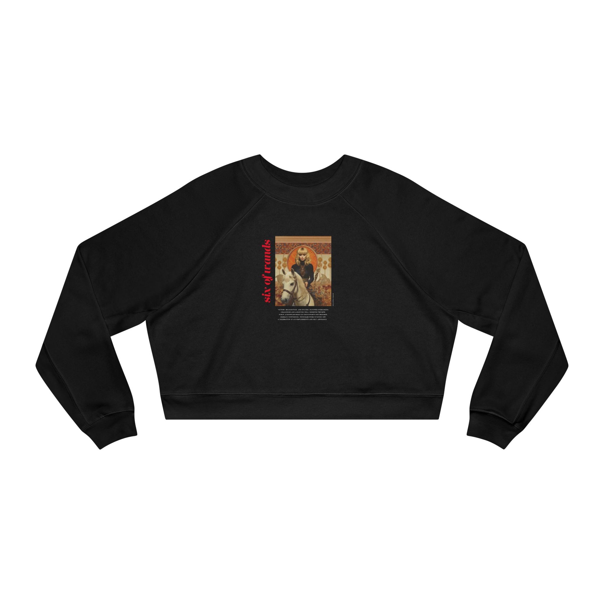 Six of Wands: Light Star Collection - Cropped Sweatshirt